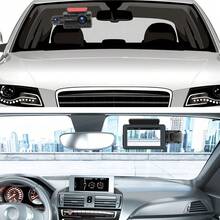 3吋雙鏡頭汽車行車記錄器,g-sensor 1080p前後內置攝像頭 - 黑色 - 查看 5