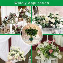 6入組3.2”x1.6花卉泡沫圓形人工花泡沫塊,可以插入鮮花,適用於鮮花花藝製作,乾/濕葉綠植物泡沫,為新鮮花卉而設的花藝泡沫 - 綠色 - 查看 6