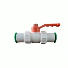 1pc Ball Valve With Handle, 20mm/25mm/32mm, Ppr Quick Connector Direct Insert Water Pipe Fittings - White - View 4