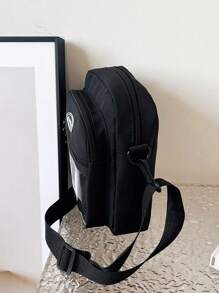 Casual Mini Solid Color Crossbody Shoulder & Messenger Square Bag