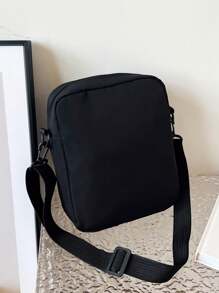 Casual Mini Solid Color Crossbody Shoulder & Messenger Square Bag