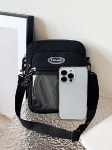 Casual Mini Solid Color Crossbody Shoulder & Messenger Square Bag