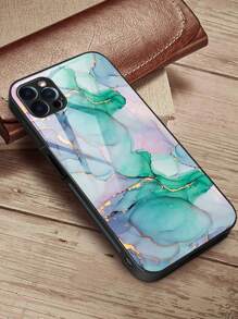 Ốp lưng điện thoại mỏng chống sốc chống trầy xước, kính cường lực cứng cáp, khung TPU mềm họa tiết tinh tế, bảo vệ điện thoại tương thích với iPhone////OPPO/OnePlus - Nhiều màu - Xem 5