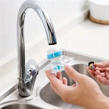 1 Pieza Boquilla De Filtro De Llave De Agua Azul - Actualice Su Fregadero De Cocina Con Esta Extensión De Llave Giratoria Y Purificador De Agua Que Ayuda A Ahorrar Agua Y Dinero - Azul - Ver 5
