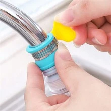 1 Pieza Boquilla De Filtro De Llave De Agua Azul - Actualice Su Fregadero De Cocina Con Esta Extensión De Llave Giratoria Y Purificador De Agua Que Ayuda A Ahorrar Agua Y Dinero - Azul - Ver 6