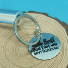 1 Pieza Llavero De Acero Inoxidable Con Regalo De Cumpleaños - Plateado - Ver 4