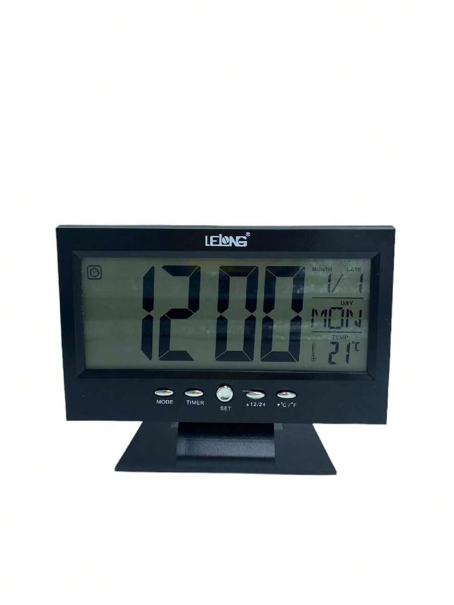 Digital & Analog-Digital Clocks - 黑色 - 查看 1