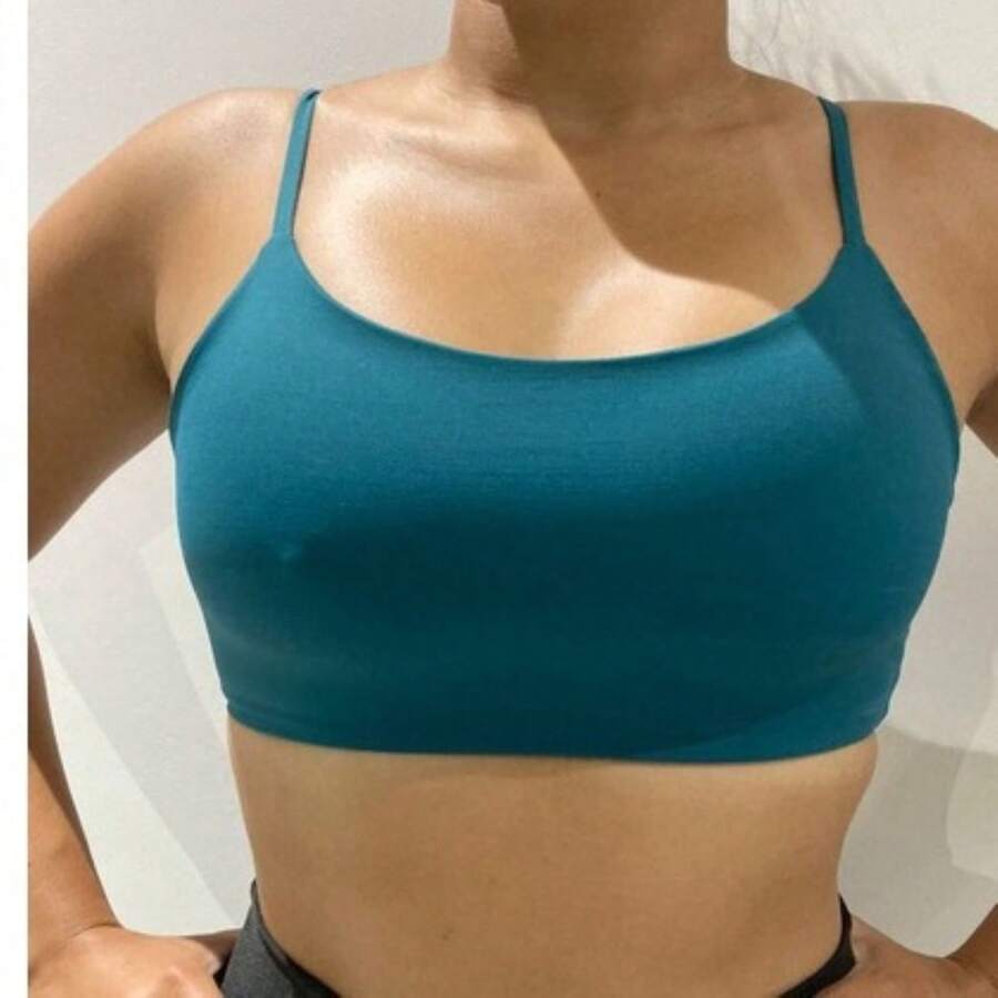 Women Sports Tees & Tanks - Teal Blue - View 1