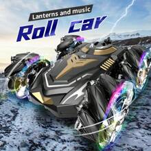 Carro control remoto todo terreo pulsela del mando gira 360 - Negro - Ver 2