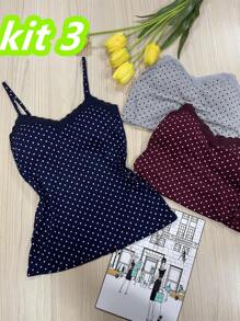 Women Tank Tops & Camis - Navy Blue - View 1