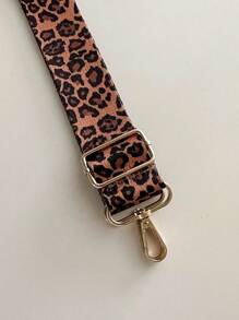 尼龍肩帶背帶更換配件，可調節的包袋手提包背帶配飾，DIY補齊配件，可調節的替換肩帶，時尚耐用，獵豹印花包袋禮物 - 彩色 - 查看 4