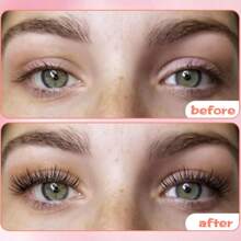 Individual Eyelash Cluster Extensions Diy Eyelash Extensions Natural Cross Style C/d Curl 8-16mm - Black - View 4