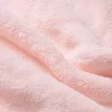 1 pièce Couverture épaisse en peluche de corail doux avec motif de lapin de dessin animé, 110 * 105 cm. Idéal comme couverture de bébé, serviette de bain pour nouveau-né. Parfait pour la Saint-Valentin