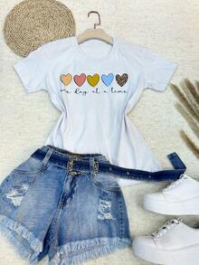 Women T-Shirts - 白色 - 查看 2