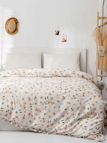 2/3入組花卉印花被套組,附1/2枕套-舒適柔軟的寢具,為您帶來舒適的睡眠 - 花海 - 查看 4