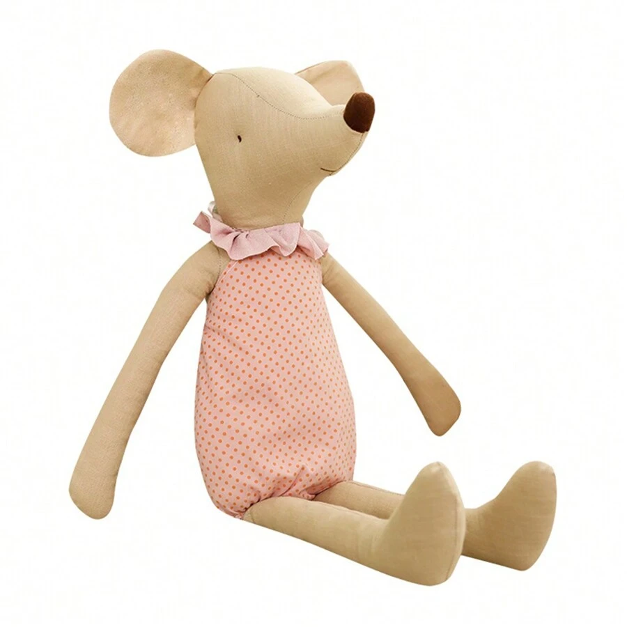 1 Pieza Ratón De Peluche En Color Rosa Claro - Rosa Pálido - Ver 1