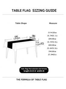 Mantel De Poliéster A Cuadros Con Bolsillos De Estilo Simple Para La Mesa De Café En Color Beige-marrón, Adecuado Para Decoración De Interior - Caqui - Ver 3