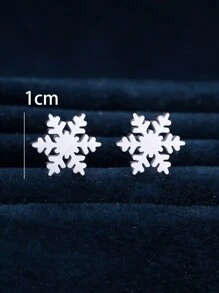 Tsnamer Bông tai stud - Bạc - Xem 2