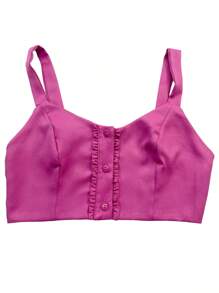 K&K FASHION Women Tops - 玫瑰紅 - 查看 8