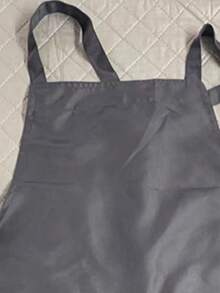 1 Miếng Xám Tạp dề , Hiện đại Phong cách Nhật  Polyester Không thấm nước & Chống vết bẩn áo choàng Với Dây đai , Thích hợp Đối với Nhà  , - Xám - Xem 6