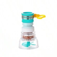 1 Pieza Boquilla De Filtro De Llave De Agua Azul - Actualice Su Fregadero De Cocina Con Esta Extensión De Llave Giratoria Y Purificador De Agua Que Ayuda A Ahorrar Agua Y Dinero - Azul - Ver 3