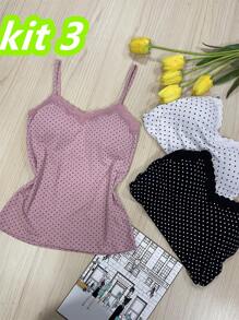 Women Tank Tops & Camis - Baby Pink - View 1