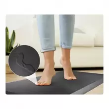 Tapete Anti Fatiga Para Cajeros Oficina Cocina Descanso - Negro - Ver 4