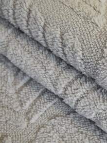 1pc Plush Universal Four Seasons Sofa Seat Cushion, Modern Style Anti-slip Sofa Pad, Suitable For L-shaped Sofas And 1/2/3/4 Seater Sofas In Living Room - Grey - View 5