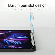 1 件智能语音键盘兼容 iPad Air 5 4 10.9 英寸 Air 4 第 5 代 Air4 Air5 2020 2022 保护套触摸板背光可分离保护套 - iPad Air4/Air5 - 查看 7