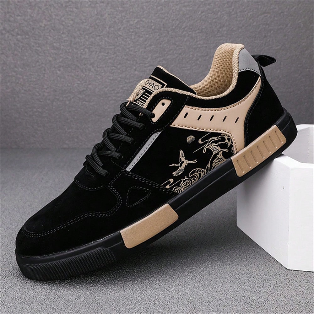 De hombres Zapatos otoño nueva casual cómodo Zapatillas de deporte, antideslizante suela blanda trabajar Zapatos, talla grande