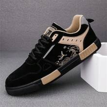 Men's Shoes Autumn New Casual Comfortable Sport Shoes,Non-Slip Soft Sole Work Shoes, Large Size - Black - View 2