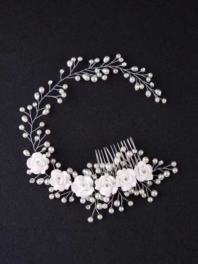 1pc Handmade Korean Style Headband Accessory For Girls