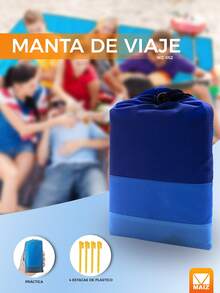 Manta de viaje - Verde - Ver 1