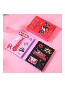 Paleta de sombras, iluminadores y rubores. Paleta RBD. Rebelde. Maquillaje - Rojo - Ver 4