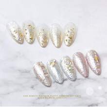 1pc 5g Platinum Gel Nail Polish With Sparkling Rose Color For Women's Manicure