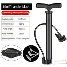 Mountain Road Bike Pump - Black - View 1