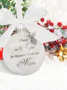 1入聖誕天堂紀念吊墜,適合作為父親節禮物裝飾