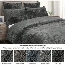 Ice Velvet Pillow Cover, Soft Cushion Cover Suitable For Sofas, Living Rooms, Bedrooms, Floors, Benches, Cars, Offices, Cafes And Other Leisure Places, Suitable For 4 Seasons Use, 1 Pillow Cover Without Filling - Dark Grey - View 7