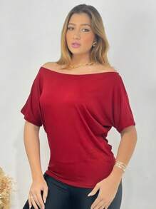 Women T-Shirts - 紅色 - 查看 1