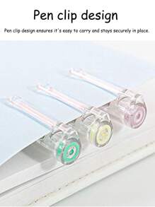 9pcs Colored Gel Pens, 9 Pastel Ink Colors, Cute Pens 0.5mm Fine Point Quick Drying for Writing Drawing Journaling Note Taking School Office Home - Multicolor - View 4