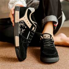 Men's Shoes Autumn New Casual Comfortable Sport Shoes,Non-Slip Soft Sole Work Shoes, Large Size - Black - View 10