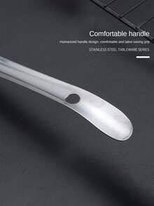 Thickened Stainless Steel Sichuan Pepper Spoon With Short Handle - Silver - View 9