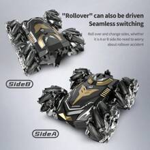 Carro control remoto todo terreo pulsela del mando gira 360 - Negro - Ver 4