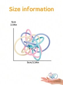 1 Đồ Chơi Mọc Răng Cảm Giác Cho Bé 0-6 Tháng Tuổi | Đồ chơi mọc răng cho bé 6 đến 12 tháng tuổi Đồ chơi bóng mọc răng cho bé 0-3 tháng tuổi Đồ chơi cảm giác cho trẻ sơ sinh dành cho trẻ 0-3-6-12 tháng tuổi (Một số bộ phận có thể ngẫu nhiên) Đồ chơi mọc răng - Nhiều màu - Xem 6