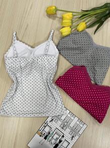Women Tank Tops & Camis - White - View 2
