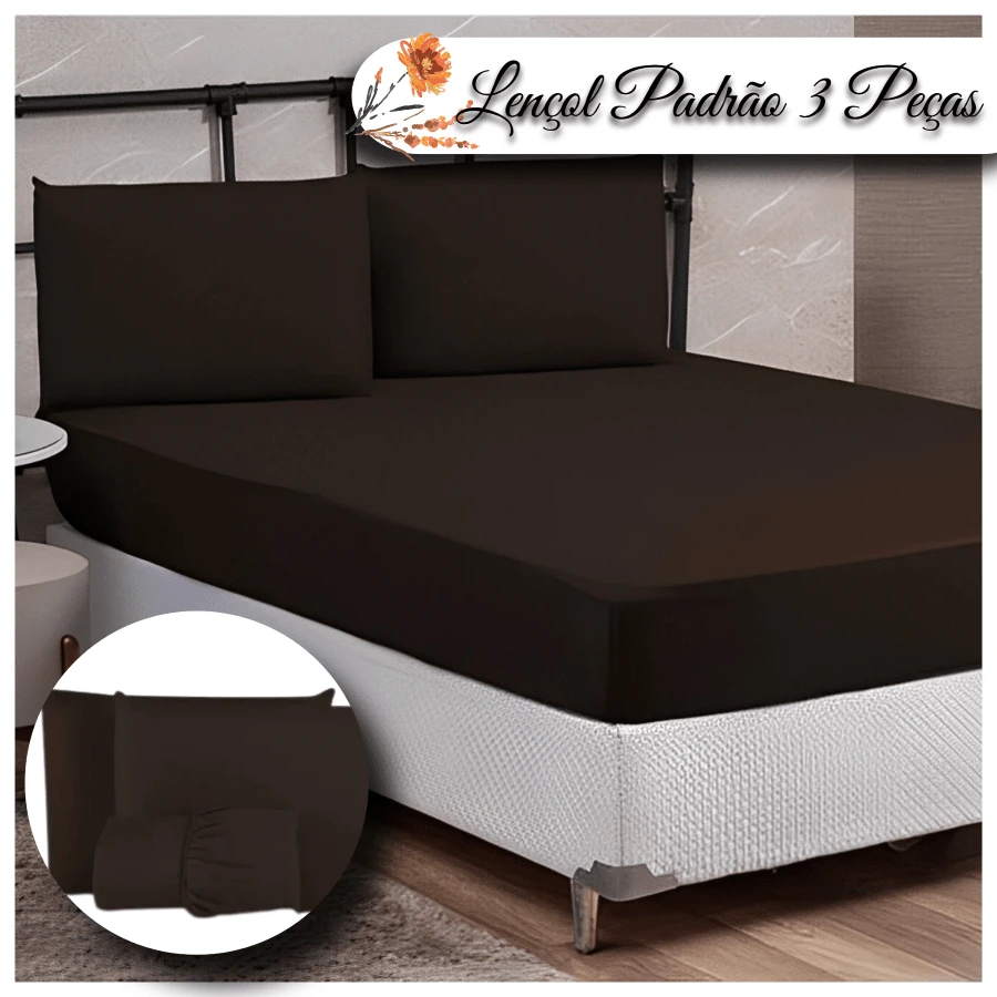 Sheet Sets with Pillowcases - 鏽棕色 - 查看 1