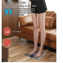 Masajeador para los pies con electroestimulación y dispositivo de circulación sanguínea - Negro - Ver 4