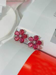 1入組時尚手環,1對的耳環,1套裝的圓環(3入組)合適的適用於每天穿戴