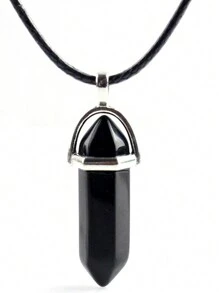 1pc Vintage Style Boy's Necklace, Back To School Gift