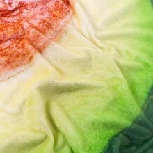 1入組酪梨造型毯,舒適裝飾性禮物毯,適用於客廳、沙發和臥室全年使用 - 印花款 - 查看 4